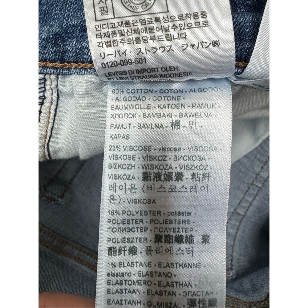Levi’s Boyfriend Denim Jeans Size 30 - Picture 6 of 7